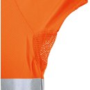 Triuso Warnschutzpoloshirt, Orange Gr. XL, Coolpass, VWPS01A