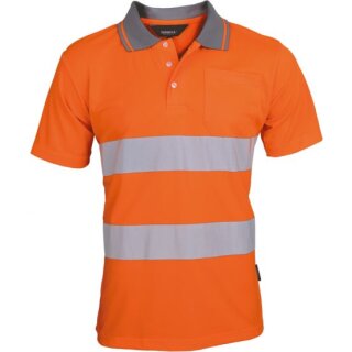 Triuso Warnschutzpoloshirt, versch. Farben und Größen VWPS01-B