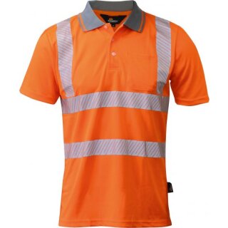 Triuso Warnschutz-Poloshirt, versch. Farben und Größen,  VWPS03N