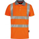 Triuso Warnschutz-Poloshirt, Orange, Gr.L , VWPS03N/O
