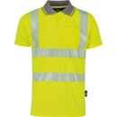 Triuso Warnschutz-Poloshirt, Gelb, Gr.L , VWPS03N/Y
