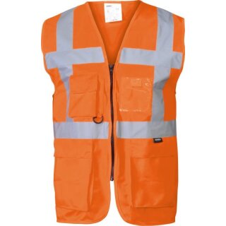 Triuso Vizwell Warnschutz-Weste nach EN20471 in versch. Farben & Größen