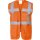 Triuso Vizwell Warnschutz-Weste nach EN20471 in versch. Farben & Größen