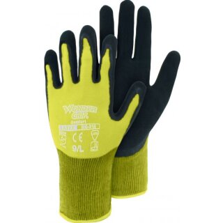Triuso Wonder Grip Comfort WG310H-T versch. Größen Neongelb,Latex 2-Fach getaucht