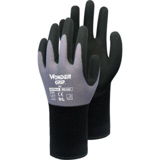 Triuso Wonder Grip Air versch. Größen grau, Nitrilbes., 360°atmungs.