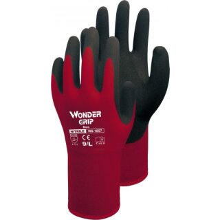 Triuso Wonder Grip Neo versch. Größen, Weinrot  Nitril 1-Fach getaucht