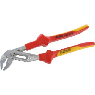 Triuso VDE-Wasserpumpenzange 240mm, poliert, verchromt, lose