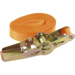 Triuso Zurrgurt 5m einteilig mit Druckratsche verschiedene Gurtbreiten