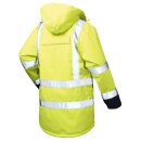 Elysee *JANNIS* Warnschutzparka Polyester Gelb/Marine Gr. XXXL