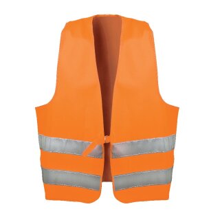 wicaTex Elysee ERNST Textil-Warnweste Orange Gr. XL