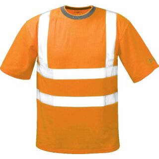 Safestyle *BRIAN* Warnschutz-T-Shirt Polyester Orange Gr. XL