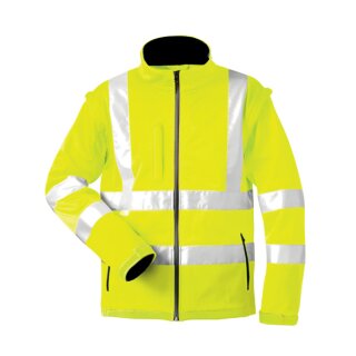 Elysee *LOGAN* Warnschutz-Softshelljacke Polyester gelb Gr. XL