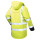 Elysee *JANNIS* Warnschutzparka Polyester Gelb/Marine Gr. XL
