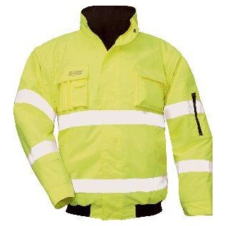 Safestyle *ROLAND* Warnschutzpilotjacke Polyester gelb Gr. XL