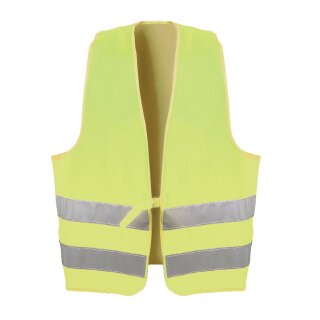 wicaTex Wica WALTER Textil-Warnweste Gelb Gr. L