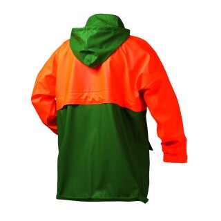 PU Norway Norway PAPPEL Pu-Jacke Polyester grün/orange Gr. L
