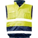 Safestyle *HASSO* Warnschutzpilotjacke Gelb/Marine Gr. L