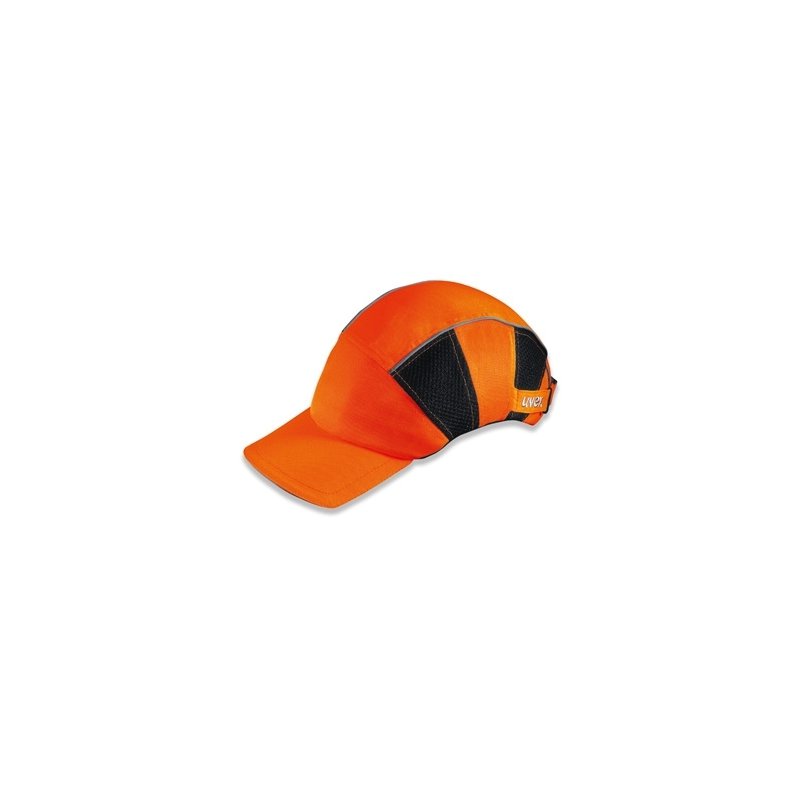 Anstoßkappe Schutzhelm orange Schutzkappe Arbeitskappe EN812 Warnschutzcap Cap 