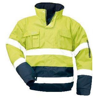 Safestyle *HASSO* Warnschutzpilotjacke Gelb/Marine Gr. S