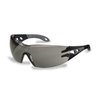 uvex Schutzbrille pheos Bügelbrille 9192285 schwarz grau