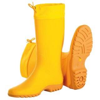 SAD Giallo PVC-Stiefel Damenstiefel Gummistiefel Gr. 39