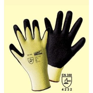 Worky CUTEXX Kevlar-Handschuh mit Nitrilbeschichtung in der Innenhand