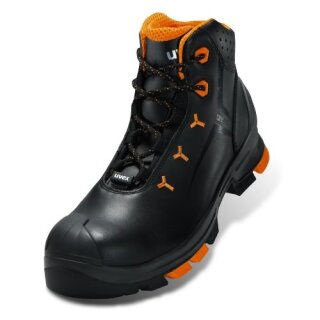 Uvex 2 Sicherheitsschuhe S3 Stiefel 6503/1 Gr.44 PUR-Sohle W10