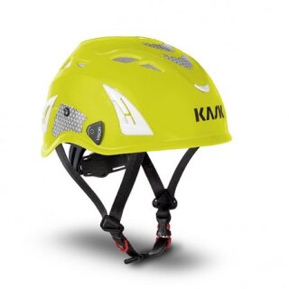 Kask Plasma HI VIZ work - EN 397 Gelb - Fluoreszent