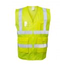 Safestyle ALBIN Warnschutzweste Polyester gelb Gr. 3XL