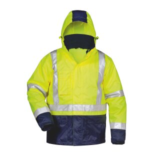 Safestyle ALF 3-IN-1 Warnschutzjacke gelb/marine vers. Größen