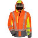 Elysee ATANAS Warnschutz-Softshelljacke orange/gelb Gr. S