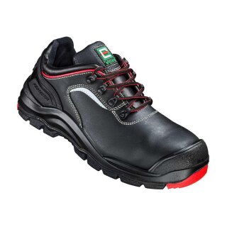 Elysee BICCARI Halbschuhe Glattleder schwarz/rot vers. Größen