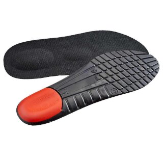 Feldtmann BILLEGel-Einlegesohle Textilmaterial schwarz/rot vers. Größen