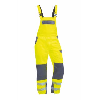 Elysee COLMAR Warnschutz Latzhose gelb/grau vers. Größen