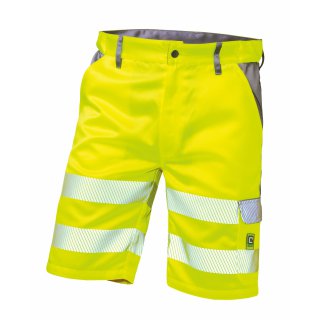 Elysee CORSICA Warnschutz Shorts Polyester gelb vers. Größen