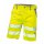 Elysee CORSICA Warnschutz Shorts Polyester gelb vers. Größen