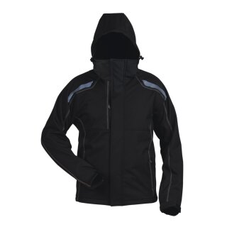 Elysee ETA Softshell-Jacke Polyester, schwarz vers. Größen