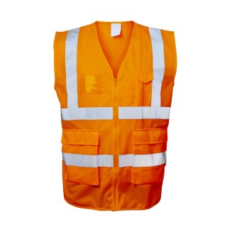 Safestyle EWALD Warnschutzweste orange Polyester Gr. XL