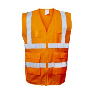 Safestyle EWALD Warnschutzweste orange Polyester Gr. XXL