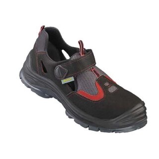 Wica Elysee GLÜCKSTADT Sandalen Veloursleder schwarz vers. Größen