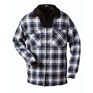 Craftland *INUVIK* Thermohemd mit RV flanell, blau, Gr. L