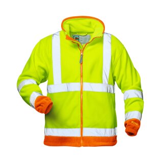 Elysee LEO Warnschutzjacke Polyester gelb/orange vers. Größen