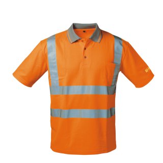 Safestyle MATEO UV-und Warnschutzpoloshirt orange vers. Größen