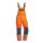 Elysee METZ Warnschutz Latzhose orange Polyester vers. Größen