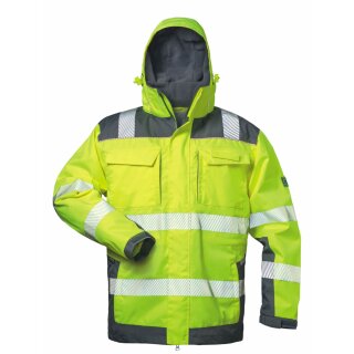 Elysee RUFUS 2IN1 Warnschutzjacke Polyester gelb vers. Größen