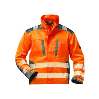 Elysee STRAßBURG Warnschutz Bundjacke orange/grau vers. Größen