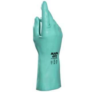 Mapa *ULTRANITRIL 492* Handschuhe Nitril, grün vers. Größen