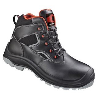 Craftland *VEDDEL* Schnürstiefel Leder schwarz/rot vers. Größen