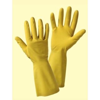 CleanGo HAUSHALTShandschuh Latex, gelb, CleanGo - Design Gr. 8