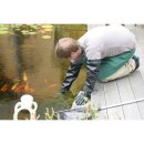 griffy Teichpflege- Sandstrahlerhandschuh aus sw PVC m. wasserdichter Stulpe, 70cm lang Damengröße